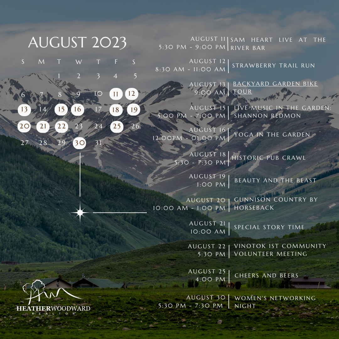 A Month of Family Fun and Entertainment: Events in Gunnison and Crested Butte