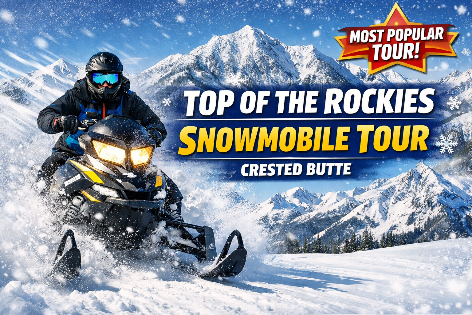 Top Of The Rockies Snowmobile Tour