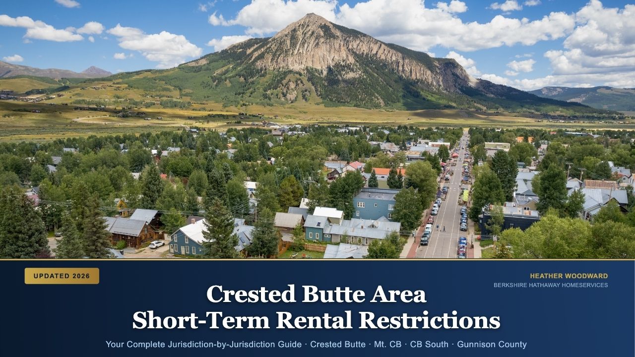 Crested Butte Area Short-Term Rental Restrictions (Updated)