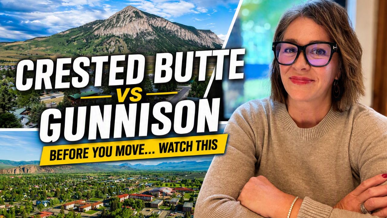 Crested Butte vs Gunnison, Where Should You Live?